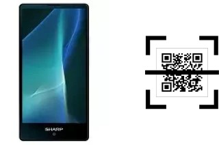 Come leggere i codici QR su un Sharp Aquos Mini SH-M03?