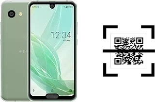 Come leggere i codici QR su un Sharp Aquos R2 compact?