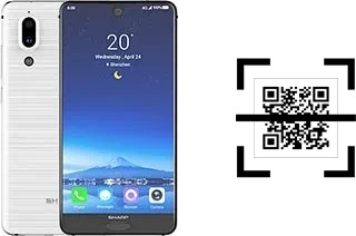 Come leggere i codici QR su un Sharp Aquos S2?