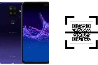 Come leggere i codici QR su un Sharp Aquos Sense4 Plus?