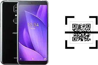 Come leggere i codici QR su un Sharp Aquos V?