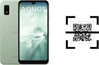 Come leggere i codici QR su un Sharp Aquos wish?