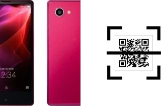 Come leggere i codici QR su un Sharp Aquos Xx2 Mini?