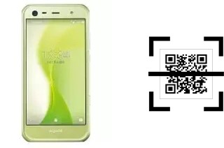 Come leggere i codici QR su un Sharp Aquos Xx3 mini?