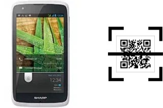 Come leggere i codici QR su un Sharp SH530U?