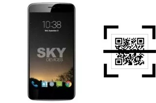 Come leggere i codici QR su un Sky-Devices Sky Elite 5-5L Plus?