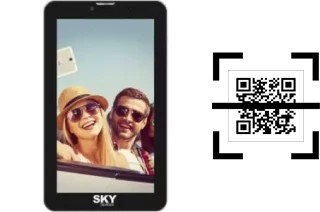 Come leggere i codici QR su un Sky-Devices SKY Platinum 7-0?