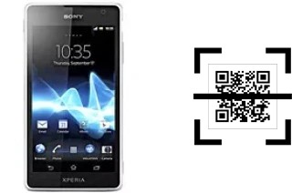 Come leggere i codici QR su un Sony Xperia GX SO-04D?