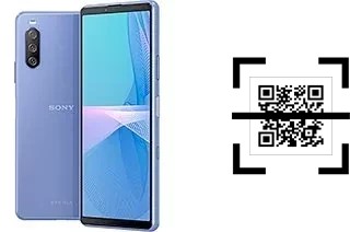 Come leggere i codici QR su un Sony Xperia 10 III?