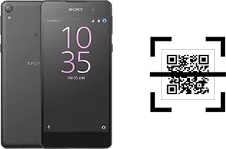 Come leggere i codici QR su un Sony Xperia E5?