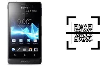 Come leggere i codici QR su un Sony Xperia go?