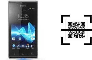 Come leggere i codici QR su un Sony Xperia J?