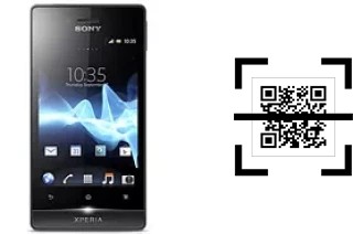 Come leggere i codici QR su un Sony Xperia miro?