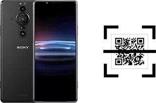 Come leggere i codici QR su un Sony Xperia Pro-I?