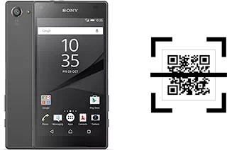 Come leggere i codici QR su un Sony Xperia Z5 Compact?