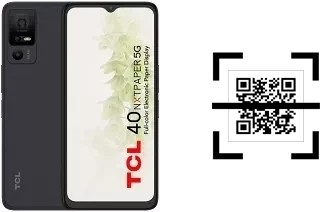 Come leggere i codici QR su un TCL 40 NxtPaper 5G?