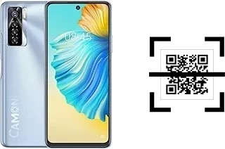 Come leggere i codici QR su un Tecno Camon 17 Pro?