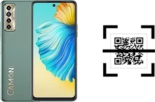 Come leggere i codici QR su un Tecno Camon 17P?