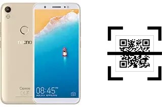 Come leggere i codici QR su un Tecno Camon CM?