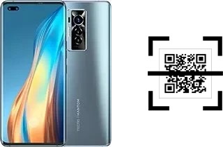 Come leggere i codici QR su un Tecno Phantom X?