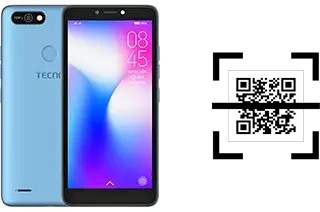 Come leggere i codici QR su un Tecno Pop 2F?