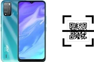 Come leggere i codici QR su un Tecno Pop 5X?