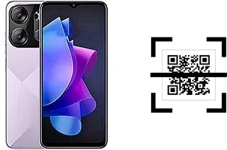 Come leggere i codici QR su un Tecno Pop 7 Pro?