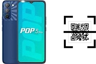 Come leggere i codici QR su un Tecno Pop 5 Pro?