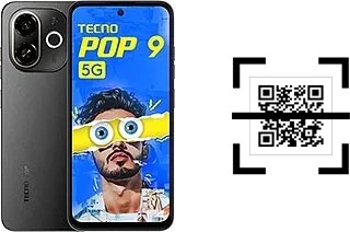 Come leggere i codici QR su un Tecno Pop 9?