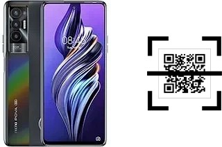 Come leggere i codici QR su un Tecno Pova 5G?