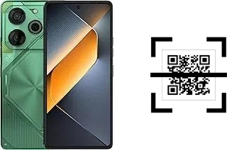 Come leggere i codici QR su un Tecno Pova 6 Pro?