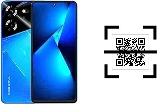 Come leggere i codici QR su un Tecno Pova 5?