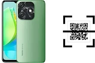 Come leggere i codici QR su un Tecno Spark 10C?