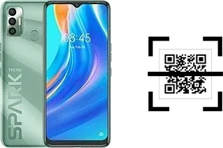 Come leggere i codici QR su un Tecno Spark 7?