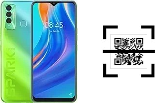 Come leggere i codici QR su un Tecno Spark 7P?