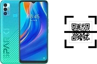 Come leggere i codici QR su un Tecno Spark 7T?