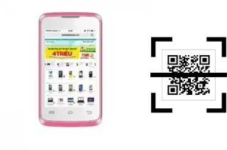 Come leggere i codici QR su un Viettel V8411?