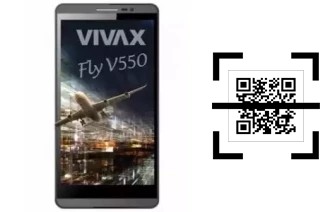 Come leggere i codici QR su un Vivax Fly V550?