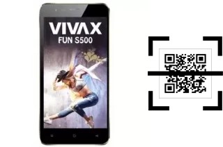 Come leggere i codici QR su un Vivax Fun S500?