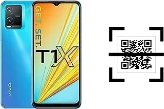 Come leggere i codici QR su un vivo T1x (India)?