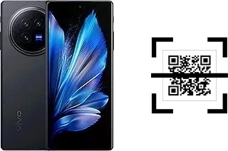 Come leggere i codici QR su un vivo X Fold3?