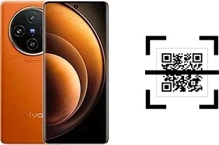 Come leggere i codici QR su un vivo X100?