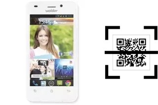 Come leggere i codici QR su un Wolder miSmart Smile W1?