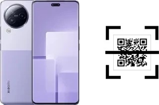 Come leggere i codici QR su un Xiaomi Civi 3?