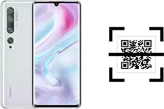 Come leggere i codici QR su un Xiaomi Mi CC9 Pro?