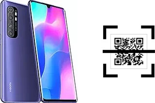 Come leggere i codici QR su un Xiaomi Mi Note 10 Lite?