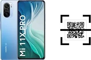 Come leggere i codici QR su un Xiaomi Mi 11X Pro?