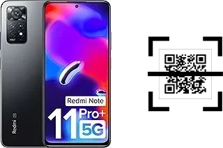 Come leggere i codici QR su un Xiaomi Redmi Note 11 Pro+ 5G?