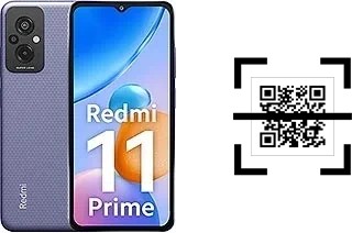 Come leggere i codici QR su un Xiaomi Redmi 11 Prime?