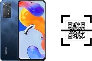 Come leggere i codici QR su un Xiaomi Redmi Note 11 Pro 5G?